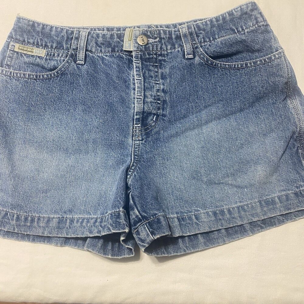 Carpenters Cargo Denim Shorts Size 11 Y2K Hip Hop Jorts 90s Vintage l.e.i.